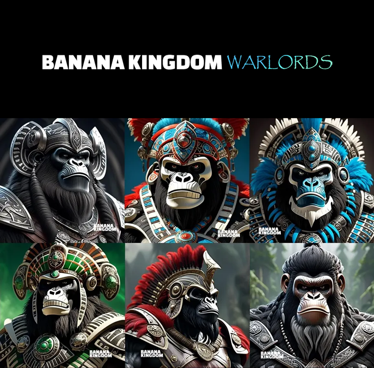 Banana Kingdom Warlords FREE PFP Mint