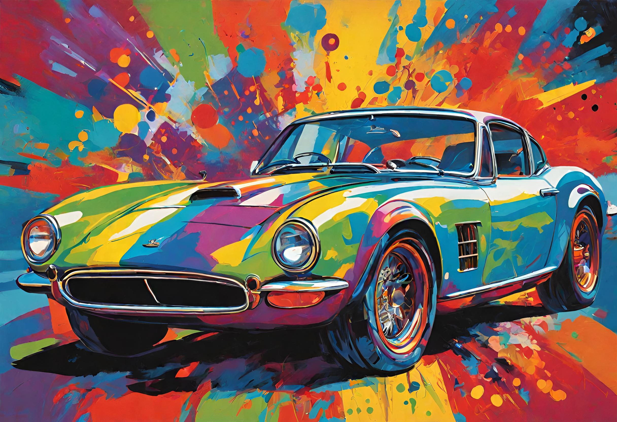 Pop Art Series NFT #4type cars