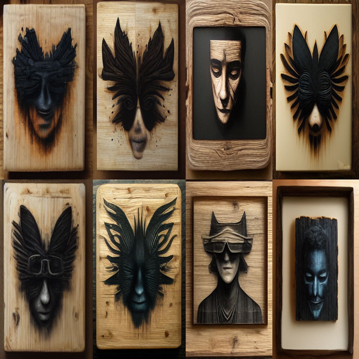 Unique Art of Classy Masks